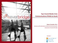 Top 5 Social Media Crisis Communications Pitfalls to
