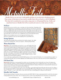 MetallicFoils - Modello Designs