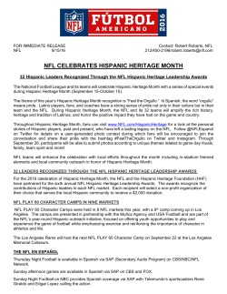 2016 HHM National Release