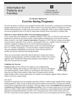 Information for Patients and Families