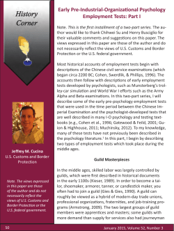 Cucina (2015) Pre-I-O Tests Part I