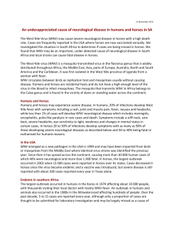 An underappreciated cause of neurological disease in humans and