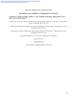 Supplementary Information - Royal Society of Chemistry