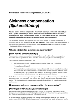 Information from F&ouml;rs&auml;kringskassan, 19