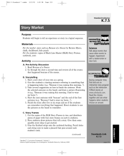 Story Frames - Lesson Corner
