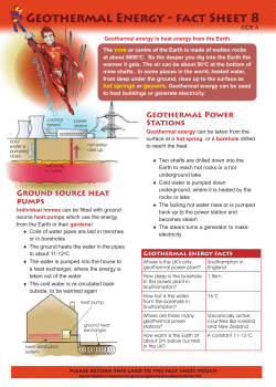 GEOTHERMAL POwER STATIONs GROUND - Hi