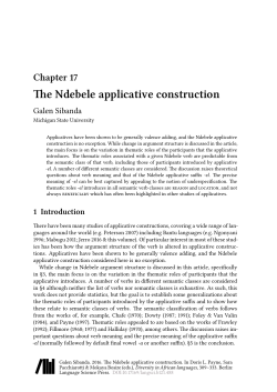 Chapter 17 - Language Science Press