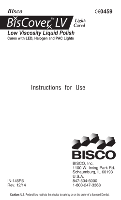 Bisco Low Viscosity Liquid Polish