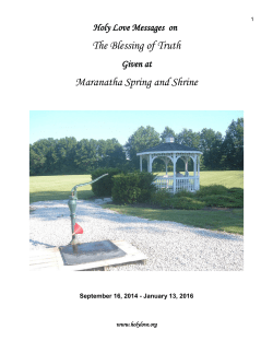 The Blessing of Truth