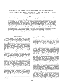 chandra and xmm-newton observations of the nucleus of centaurus a