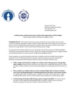 Hurricanes Fire Safety Press Release