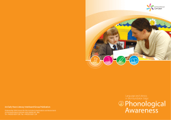 Phonological Awareness