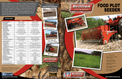 FOOD PLOT SEEDER
