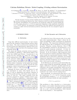 Calcium Rubidium Nitrate: Mode-Coupling $\ beta $ Scaling without