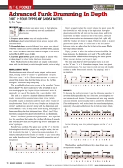 Advanced Funk Drumming In Depth