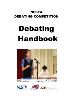 Debating Handbook