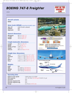 BOEING 747-8 Freighter - A