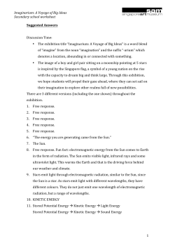 Suggested Answers - Singapore Art Museum