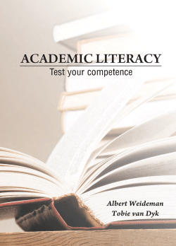 Academic literacy: Why is it important?