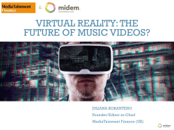 the Future of Music Videos - Music Industry Insights