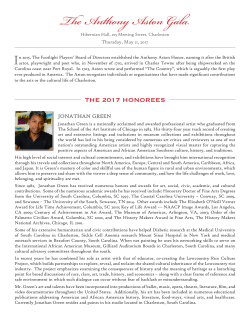 The Anthony Aston Gala - Footlight Players Theatre