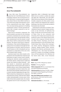 Program Notes - New York Philharmonic