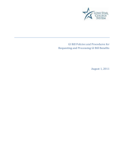2011-10-17 Student GI Bill Handbook