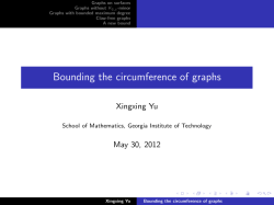 Bounding the circumference of graphs