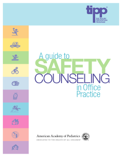 A Guide To Safety Counseling in Office Practice