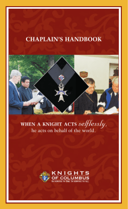 Chaplain`s Handbook
