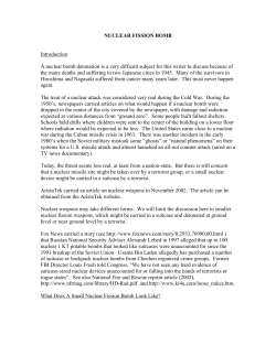 NUCLEAR FISSION BOMB