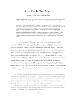 One Ought Too Many - USC Price School of Public Policy