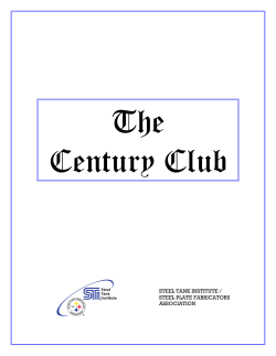 STEEL TANK INSTITUTE / STEEL PLATE FABRICATORS