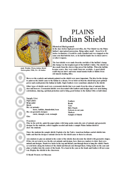 PLAINS Indian Shield - Booth Western Art Museum