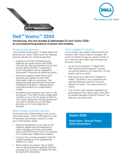Dell&trade; Vostro&trade; 3350 - Crash-bg