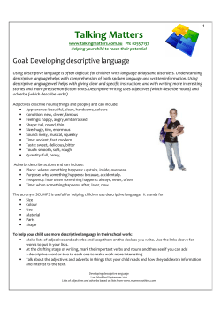 Developing Language - Shaping Behaviour Brisbane
