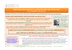fractions and decimals 13_investigation and