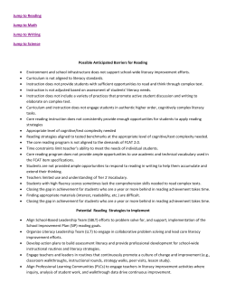 Jump to Reading - Pinellas County Schools