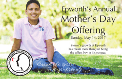 2017 Mother`s Day Bulletin Insert