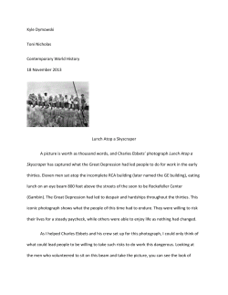 Lunch Atop a Skyscraper