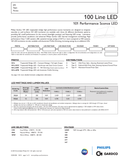 101 Performance Sconce LED