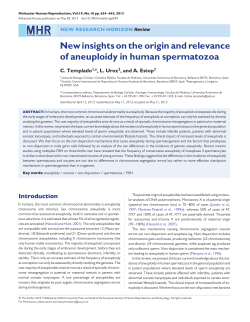 Aneuploidy - Oxford Academic