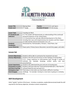 Lesson Plan and Corresponding Materials