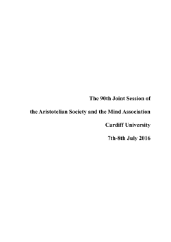 Joint Session booklet for printing