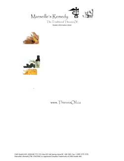 Marseille`s Remedy - Salt Spring Naturals