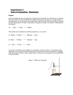 Magnesium - Bellevue College