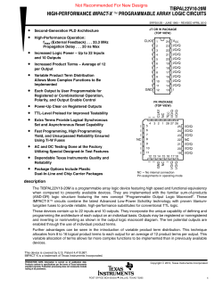 High-Performance Impact-X Programmable Array Logic Circuits