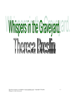 Whispers in the Graveyard