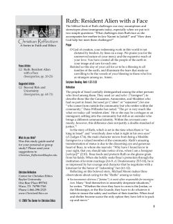 Ruth: Resident Alien with a Face