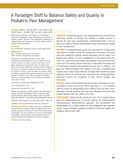 A Paradigm Shift to Balance Safety and Quality in